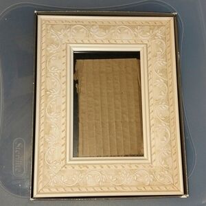 Antique shabby chic cream frame 4x6 new